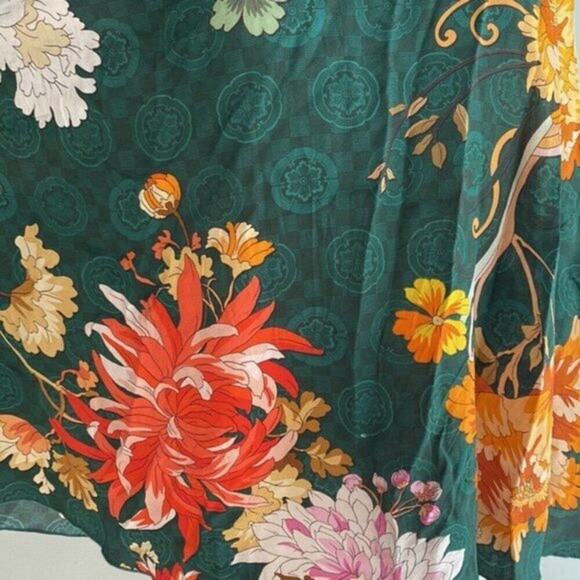 Johnny Was Roselyn 100% Silk Floral Print Tank Top M - Picture 12 of 16